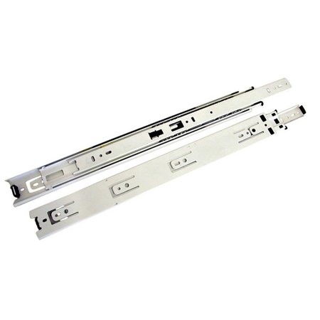 DENDESIGNS Knape &amp; Vogt 18 In. Full Extension Precision Drawer Slide - White DE2585289